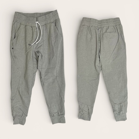 BYLT Other - BYLT Gray Active Jogger Men Sz M Tapered Leg Performance Gym Training Pants